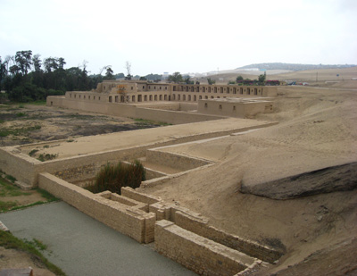 Santuario de Pachacámac en Perú