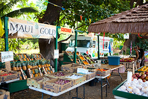 Mercado de Maui en Hawái