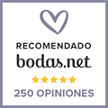 250 opiniones en Bodas.net
