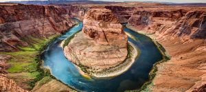 Horseshoe Bend vista aerea