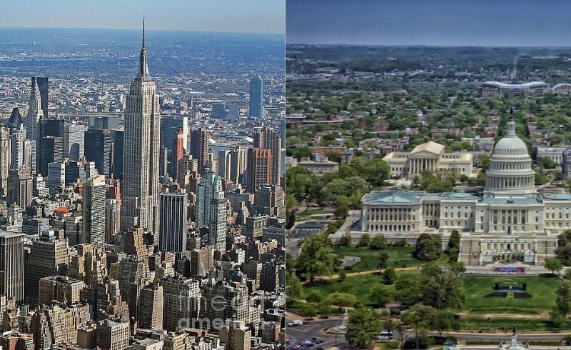 Combinado Nueva York y Washington