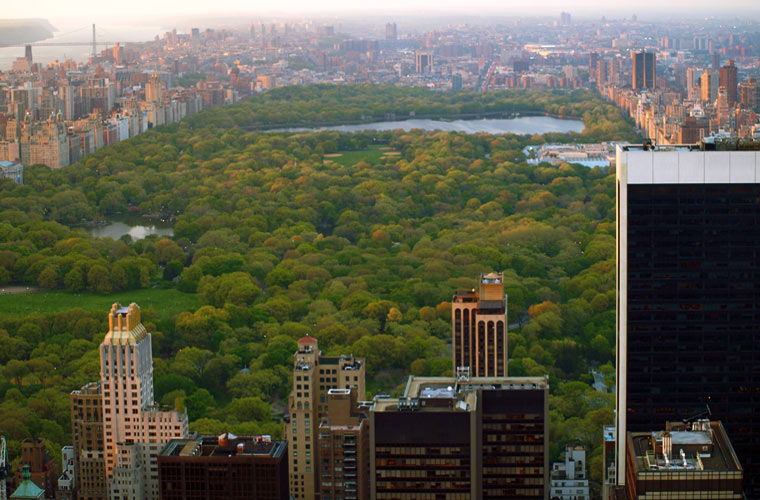 Central Park desde Top of the Rock