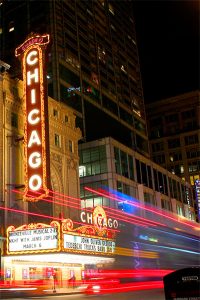 fachada Chicago Theatre