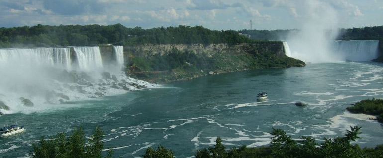 Panorámica de las Cataratas del Niagara