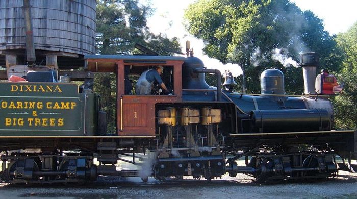 Foto tren Roaring Camp