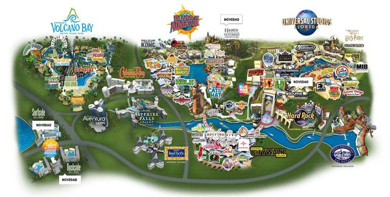 Plano Universal Orlando Resort