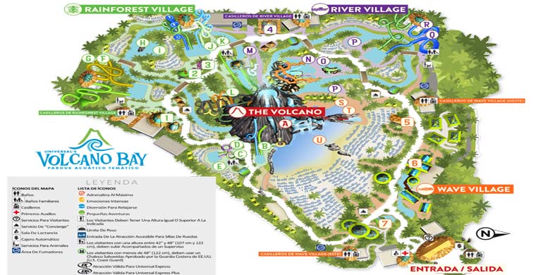 Plano Universal Volcano Bay Resort